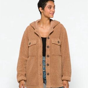 Sanctuary Tan Teddy Jacket